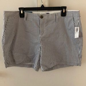 Old navy striped 5 inch inseam shorts